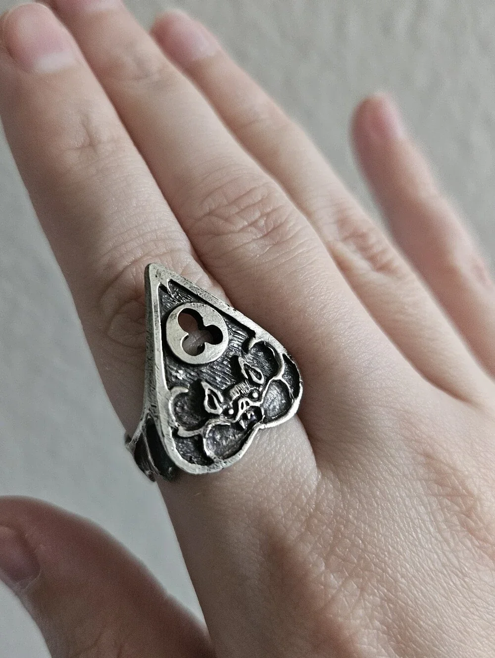Miyu Decay | Nights Planchette Ring, Size 8